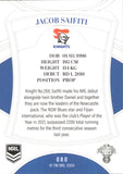 2023 NRL Elite Common Card - 080 - Jacob Saifiti - Newcastle Knights