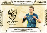 2025-26 Cricket Traders - International Series Gold - ISG 06 - Spencer Johnson - 075/139