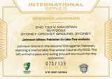 2025-26 Cricket Traders - International Series Gold - ISG 06 - Spencer Johnson - 075/139
