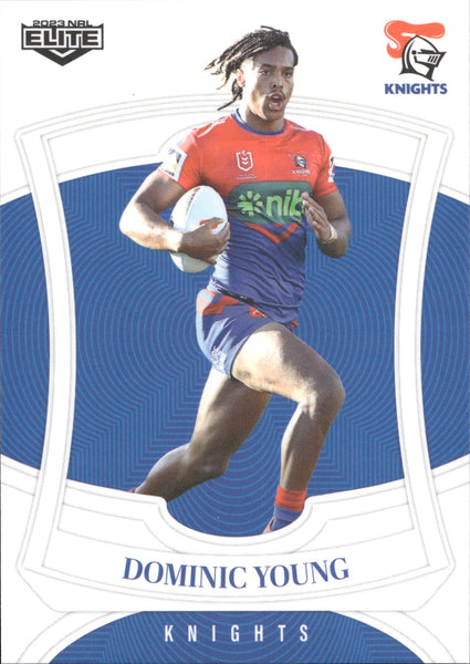 2023 NRL Elite Common Card - 081 - Dominic Young - Newcastle Knights