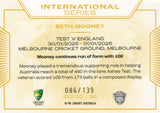 2025-26 Cricket Traders - International Series Gold - ISG 35 - Beth Mooney - 086/139