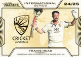 2025-26 Cricket Traders - International Series Gold - ISG 10 - Travis Head - 005/139