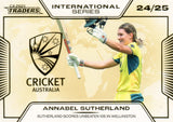 2025-26 Cricket Traders - International Series Gold - ISG 30 - Annabel Sutherland - 129/139