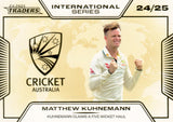 2025-26 Cricket Traders - International Series Gold - ISG 21 - Matthew Kuhnemann - 136/139