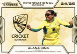 2025-26 Cricket Traders - International Series Gold - ISG 32 - Alana King - 135/139