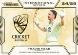 2025-26 Cricket Traders - International Series Gold - ISG 13 - Travis Head - 126/139