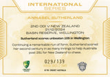 2025-26 Cricket Traders - International Series Gold - ISG 30 - Annabel Sutherland - 029/139
