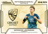 2025-26 Cricket Traders - International Series Gold - ISG 06 - Spencer Johnson - 047/139
