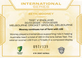 2025-26 Cricket Traders - International Series Gold - ISG 35 - Beth Mooney - 097/139