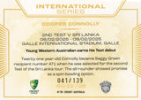 2025-26 Cricket Traders - International Series Gold - ISG 22 - Cooper Connolly - 041/139