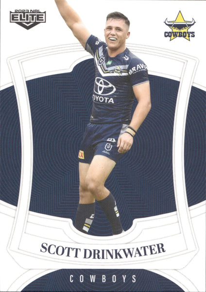 2023 NRL Elite Common Card - 085 - Scott Drinkwater - North Queensland Cowboys