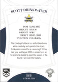 2023 NRL Elite Common Card - 085 - Scott Drinkwater - North Queensland Cowboys