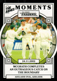 2025-26 Cricket Traders - Ashes Moments Pallidium - AMP 10 - 24.11.2002 - Adelaide Oval - 68/75
