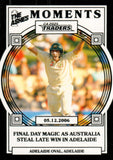 2025-26 Cricket Traders - Ashes Moments Pallidium - AMP 14 - 05.12.2006 - Adelaide Oval - 02/75
