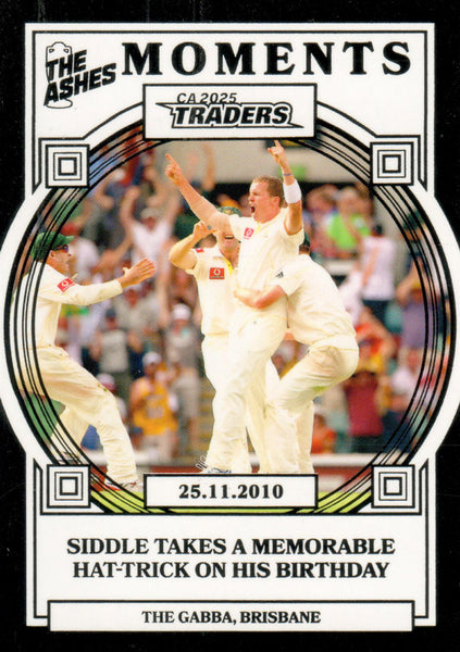2025-26 Cricket Traders - Ashes Moments Pallidium - AMP 17 - 25.11.2010 - The Gabba - 28/75