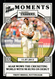 2025-26 Cricket Traders - Ashes Moments Pallidium - AMP 18 - 11.07.2013 - Trent Bridge - 22/75