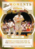 2025-26 Cricket Traders - Ashes Moments Gold - AMG 09 - 07.11.2002 - The Gabba - 002/100