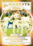 2025-26 Cricket Traders - Ashes Moments Gold - AMG 10 - 24.11.2002 - Adelaide Oval - 075/100