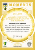 2025-26 Cricket Traders - Ashes Moments Gold - AMG 10 - 24.11.2002 - Adelaide Oval - 075/100