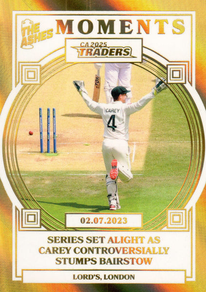 2025-26 Cricket Traders - Ashes Moments Gold - AMG 29 - 02.07.2023 - Lord’s - 058/100