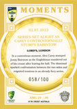 2025-26 Cricket Traders - Ashes Moments Gold - AMG 29 - 02.07.2023 - Lord’s - 058/100