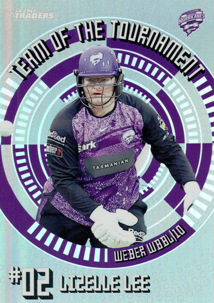 2025-26 Cricket Traders - Team Of The Tournament Silver - TTS 02 - Lizelle Lee - 051/200