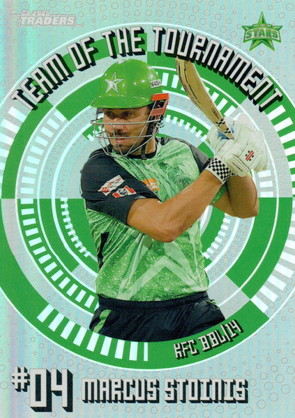 2025-26 Cricket Traders - Team Of The Tournament Silver - TTS 16 - Marcus Stoinis - 035/200