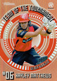 2025-26 Cricket Traders - Team Of The Tournament Bronze - TTB 06 - Hayley Matthews - Melbourne Renegades
