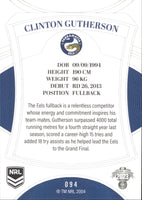 2023 NRL Elite Common Card - 094 - Clinton Gutherson - Parramatta Eels