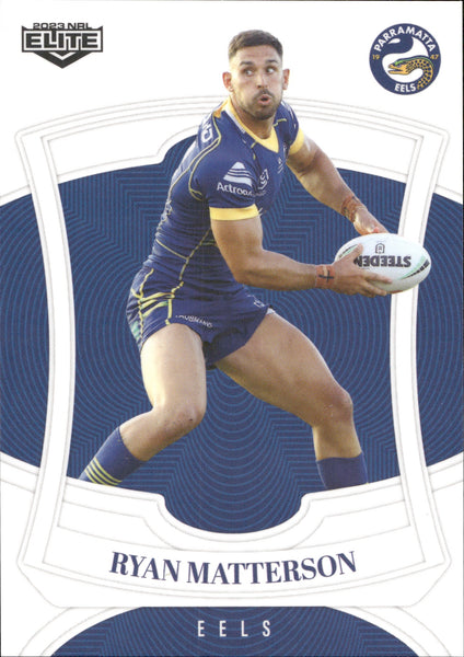 2023 NRL Elite Common Card - 096 - Ryan Matterson - Parramatta Eels