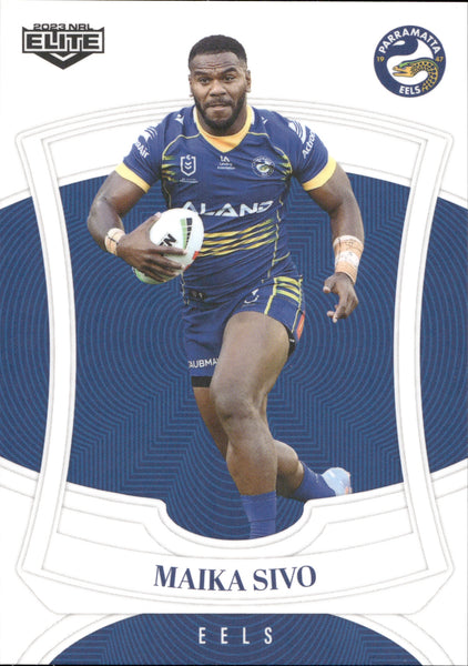 2023 NRL Elite Common Card - 099 - Maika Sivo - Parramatta Eels