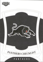 2023 NRL Elite Common Card - 100 - Penrith Panthers Checklist - Penrith Panthers