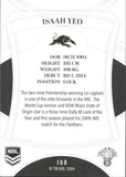 2023 NRL Elite Common Card - 108 - Isaah Yeo - Penrith Panthers