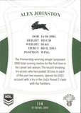 2023 NRL Elite Common Card - 114 - Alex Johnston - South Sydney Rabbitohs