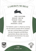 2023 NRL Elite Common Card - 116 - Cameron Murray - South Sydney Rabbitohs