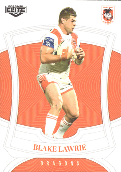 2023 NRL Elite Common Card - 121 - Blake Lawrie - St. George-Illawarra Dragons