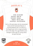 2023 NRL Elite Common Card - 125 - Jaydn Su'A - St. George-Illawarra Dragons