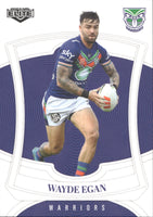 2023 NRL Elite Common Card - 138 - Wayde Egan - New Zealand Warriors