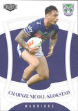 2023 NRL Elite Common Card - 142 - Charnze Nicoll-Klokstad - New Zealand Warriors