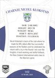 2023 NRL Elite Common Card - 142 - Charnze Nicoll-Klokstad - New Zealand Warriors