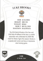 2023 NRL Elite Common Card - 146 - Luke Brooks - Wests Tigers