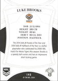 2023 NRL Elite Common Card - 146 - Luke Brooks - Wests Tigers