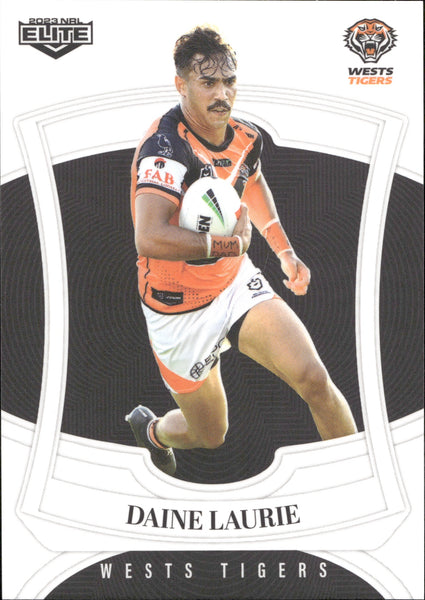 2023 NRL Elite Common Card - 150 - Daine Laurie - Wests Tigers