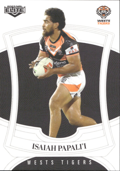 2023 NRL Elite Common Card - 153 - Isaiah Papali'i - Wests Tigers