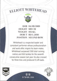 2023 NRL Elite Common Card - 016 - Elliott Whitehead - Canberra Raiders