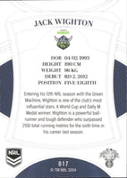 2023 NRL Elite Common Card - 017 - Jack Wighton - Canberra Raiders