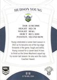 2023 NRL Elite Common Card - 018 - Hudson Young - Canberra Raiders