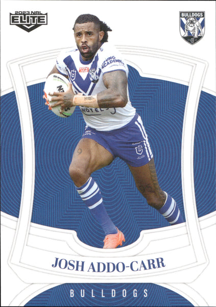 2023 NRL Elite Common Card - 020 - Josh Addo-Carr - Canterbury-Bankstown Bulldogs