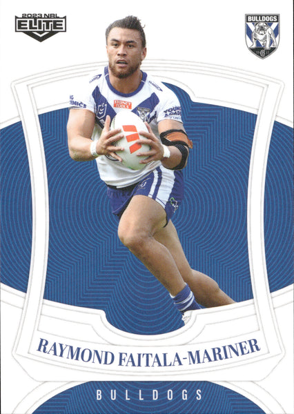 2023 NRL Elite Common Card - 023 - Raymond Faitala-Mariner - Canterbury-Bankstown Bulldogs