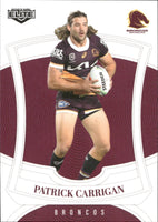 2023 NRL Elite Common Card - 003 - Patrick Carrigan - Brisbane Broncos